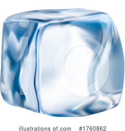 Ice Cube Clipart #1760862 by Vector Tradition SM
