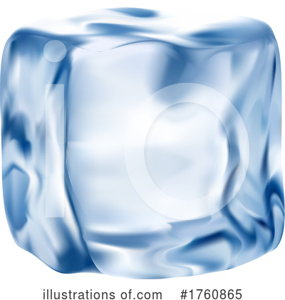 Ice Cube Clipart #1760865 by Vector Tradition SM