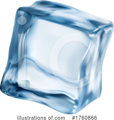 Ice Cube Clipart #1760866 by Vector Tradition SM