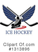 Ice Hockey Clipart #1313896 by Vector Tradition SM
