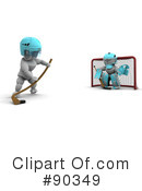 Ice Hockey Clipart #90349 by KJ Pargeter