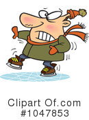 Ice Skating Clipart #1047853 by toonaday
