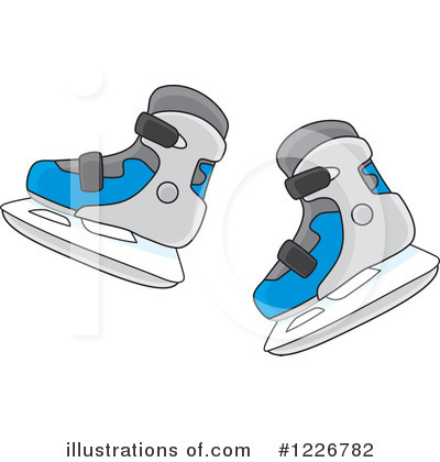 Ice Skating Clipart #1226782 by Alex Bannykh