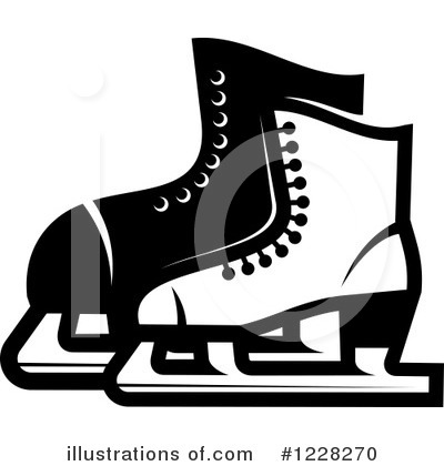 Royalty-Free (RF) Ice Skating Clipart Illustration by Vector Tradition SM - Stock Sample #1228270