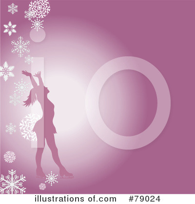 Royalty-Free (RF) Ice Skating Clipart Illustration by Pams Clipart - Stock Sample #79024