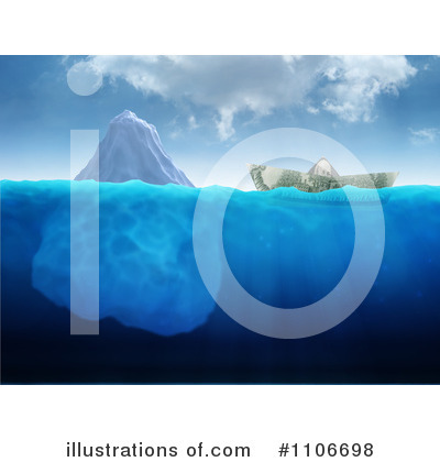 Royalty-Free (RF) Iceberg Clipart Illustration by Mopic - Stock Sample #1106698
