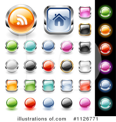 Web Site Icons Clipart #1126771 by TA Images