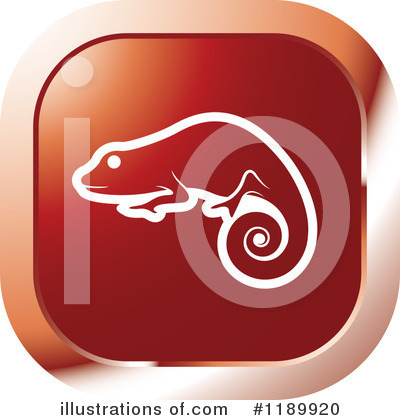 Chameleon Clipart #1189920 by Lal Perera