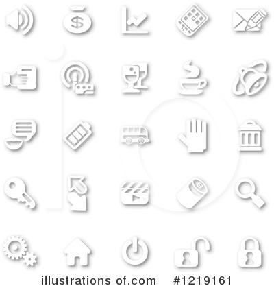 Royalty-Free (RF) Icon Clipart Illustration by AtStockIllustration - Stock Sample #1219161