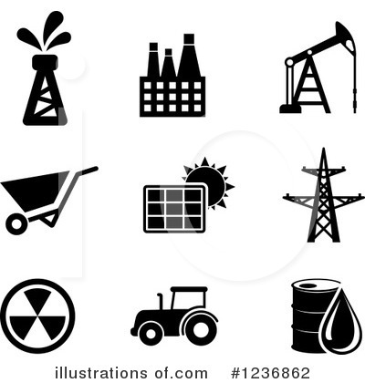 Pump Jack Clipart #1236862 by Vector Tradition SM