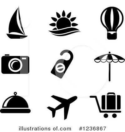 Beach Clipart #1236867 by Vector Tradition SM