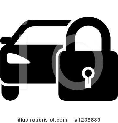Padlock Clipart #1236889 by Vector Tradition SM