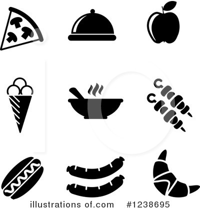 Shish Kebab Clipart #1238695 by Vector Tradition SM