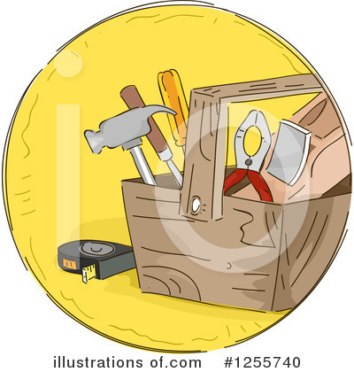 Tool Box Clipart #1255740 by BNP Design Studio
