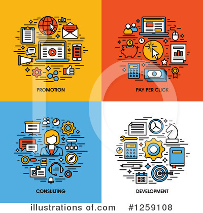 Royalty-Free (RF) Icon Clipart Illustration by elena - Stock Sample #1259108