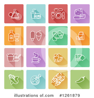Royalty-Free (RF) Icon Clipart Illustration by AtStockIllustration - Stock Sample #1261879