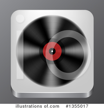 Vinyl Record Clipart #1355017 by vectorace