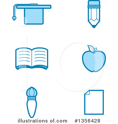 Reading Clipart #1356428 by Cory Thoman