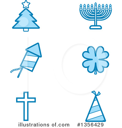 Hanukkah Clipart #1356429 by Cory Thoman