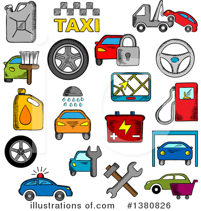 Battery Clipart #1380826 by Vector Tradition SM