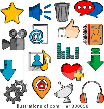 Royalty-Free (RF) Icon Clipart Illustration by Vector Tradition SM - Stock Sample #1380838
