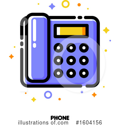 Phone Clipart #1604156 by elena