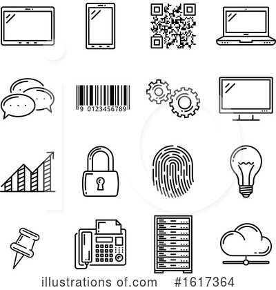 Finger Print Clipart #1617364 by Vector Tradition SM