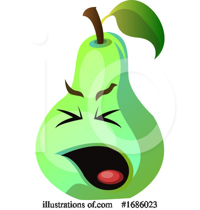 Pear Clipart #1686023 by Morphart Creations