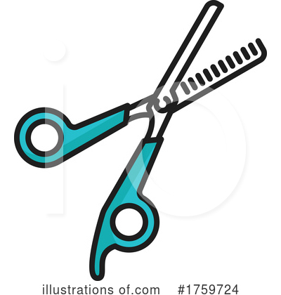 Scissors Clipart #1759724 by Vector Tradition SM