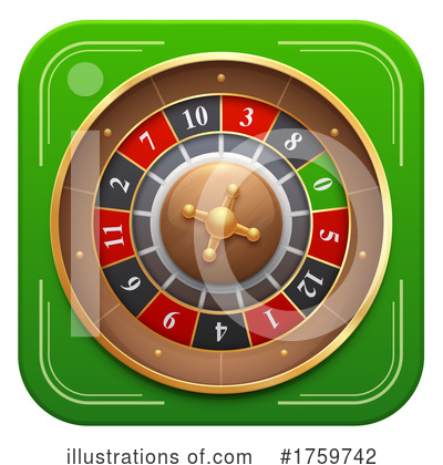 Roulette Clipart #1759742 by Vector Tradition SM