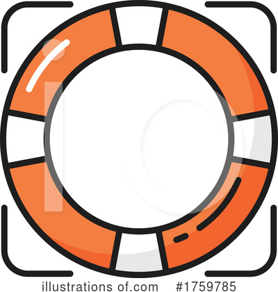 Life Buoy Clipart #1759785 by Vector Tradition SM