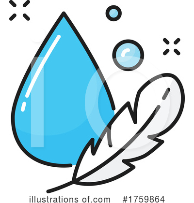 Water Drop Clipart #1759864 by Vector Tradition SM