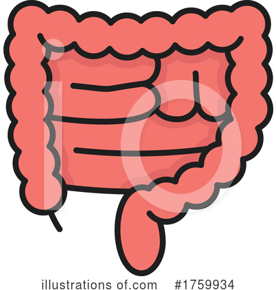 Intestines Clipart #1759934 by Vector Tradition SM