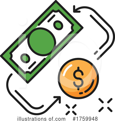Cash Clipart #1759948 by Vector Tradition SM