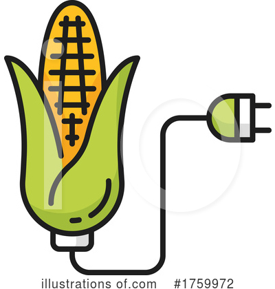 Corn Clipart #1759972 by Vector Tradition SM