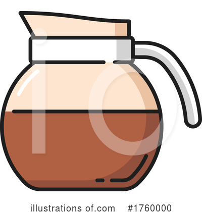 Coffee Pot Clipart #1760000 by Vector Tradition SM