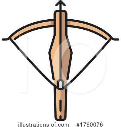 Crossbow Clipart #1760076 by Vector Tradition SM