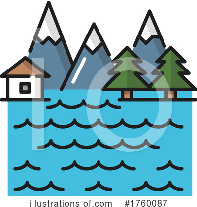 Cabin Clipart #1760087 by Vector Tradition SM