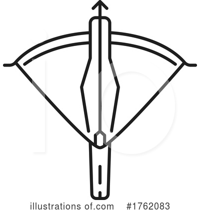 Crossbow Clipart #1762083 by Vector Tradition SM