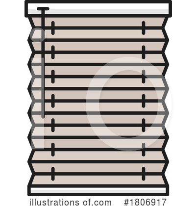 Blinds Clipart #1806917 by Vector Tradition SM