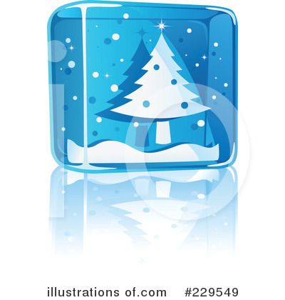 Christmas Tree Clipart #229549 by Qiun
