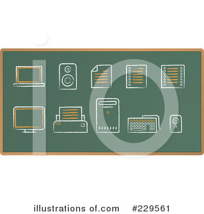 Royalty-Free (RF) Icon Clipart Illustration by Qiun - Stock Sample #229561