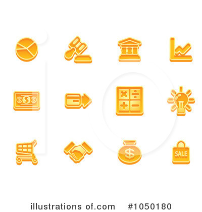 Royalty-Free (RF) Icons Clipart Illustration by AtStockIllustration - Stock Sample #1050180