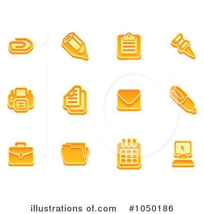 Royalty-Free (RF) Icons Clipart Illustration by AtStockIllustration - Stock Sample #1050186