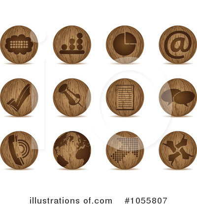 Royalty-Free (RF) Icons Clipart Illustration by Andrei Marincas - Stock Sample #1055807