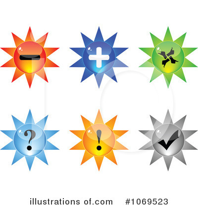 Royalty-Free (RF) Icons Clipart Illustration by Andrei Marincas - Stock Sample #1069523
