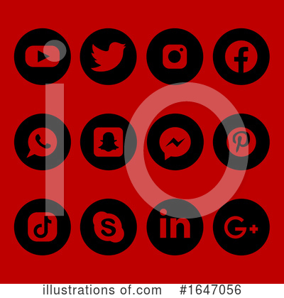 Royalty-Free (RF) Icons Clipart Illustration by elaineitalia - Stock Sample #1647056