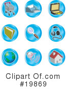 Icons Clipart #19869 by AtStockIllustration