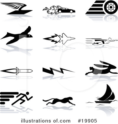 Runner Clipart #19905 by AtStockIllustration