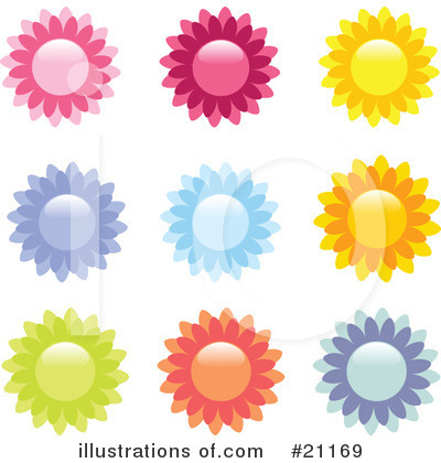 Royalty-Free (RF) Icons Clipart Illustration by elaineitalia - Stock Sample #21169